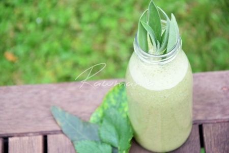 Zelen&eacute; smoothie se &scaron;alvěj&iacute;